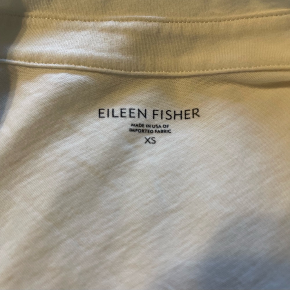 EILEEN FISHER Organic Cotton Easy Jersey Shirt‎ - Picture 12 of 12